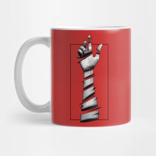 Sliced | Dark Photorealistic Design Mug